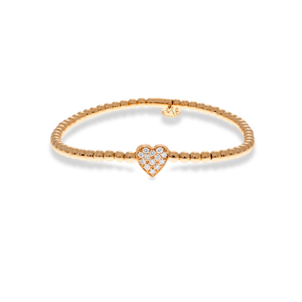 Hulchi Belluni 18K Yellow Gold Tresore Stretch Bracelet